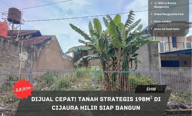 Dijual Tanah Cijaura Hilir 198 m² Legalitas SHM
