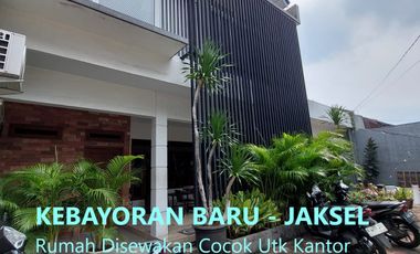 Disewakan Rumah 2 Lt Cocok Utk Kantor di Kebayoran Baru Jaksel -14755