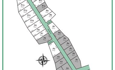650 meter Pasar Pucung: Kavling Hunian Imogiri SHM