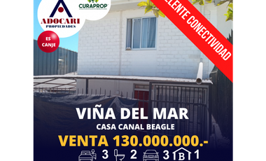VIÑA DEL MAR - CASA CANAL BEAGLE - 3D 2B 3E