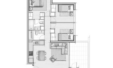 DEPTOS NUEVOS 3D2B, LA FLORIDA, BONO PIE 10%