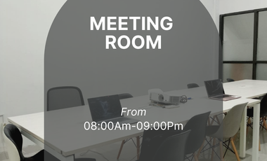Meeting Room nyaman, tenang, fasilitas lengkap