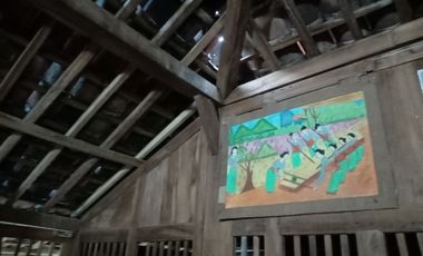 jual rumah joglo lawas gebyok keliling