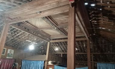 jual rumah joglo lawas gebyok keliling