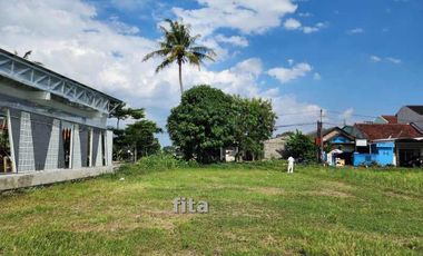 Tanah dekat Wirobrajan Pinggir Jalan Aspal, Siap Akad Notaris