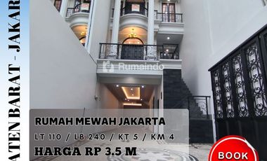 Dijual Murah Rumah Eropa Classic di Pejaten Barat Jakarta Selatan