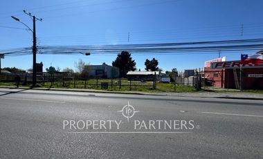 Terreno comercial en arriendo (total o parcial), excelente ubicación en Avda. Gabriela Mistral (Camino Alerce)