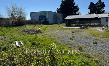 Terreno comercial en arriendo (total o parcial), excelente ubicación en Avda. Gabriela Mistral (Camino Alerce)