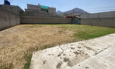 DOS LOTES DE TERRENO JUNTOS EN VENTA TULTITLAN SOLIDARIDAD 3 A SECC