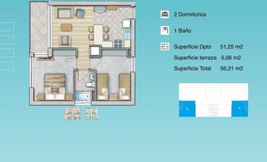 Departamento en Valparaíso gran ubicación