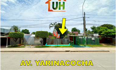 00665 - VENDO TERRENO COMERCIAL EN AV. YARINACOCHA - A.T 236 M2
