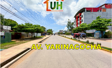 00665 - VENDO TERRENO COMERCIAL EN AV. YARINACOCHA - A.T 236 M2