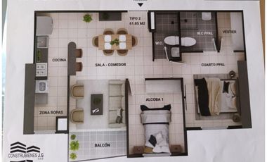 APARTAMENTO EN VENTA SABANETA, LA DOCTORA