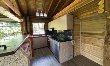 Arriendo casa campestre un nivel con vista en unidad cerrada Rionegro