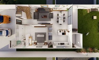 CASA EN VENTA MERIDA, DZITYA, PRIVADA FULGORA, MOD ZAFIRO, PREVENTA.