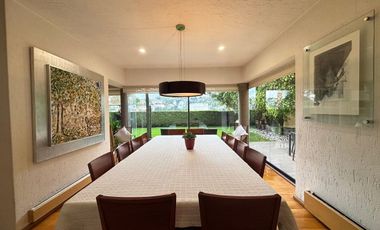 CASA CON JARDIN EN CONDOMINIO EN CUAJIMALPA CERCA DE SANTA FE