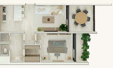 Venta Departamento en Sisal frente al mar Cerca de Merida Yucatan