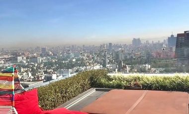 EB-MM7084 SE RENTA DEPARTAMENTO AMUEBLADO EN INSURGENTES MIXCOAC