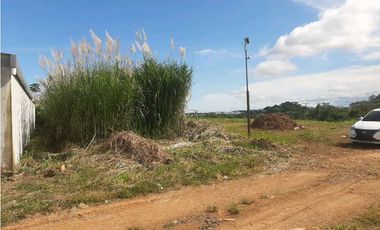 VENDO TERRENO EN LA CHORRERA MASTRANTO LOMA 1200MTS