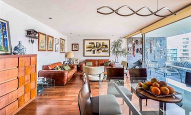 Top Amoblado Y Equipado 3 Dorm. Moderno. Metro Manquehue