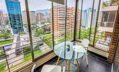 Top Amoblado Y Equipado 3 Dorm. Moderno. Metro Manquehue