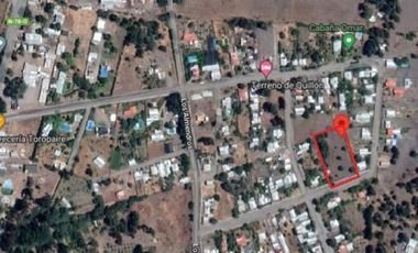 Parcela En Venta En Quillón