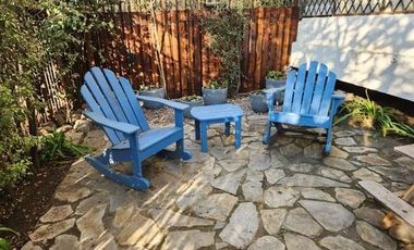 Departamento Con Patio En Arriendo De 4 Dorm. En Vitacura