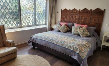 Departamento Con Patio En Arriendo De 4 Dorm. En Vitacura