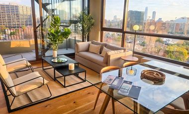 Amoblado Y Equipado Top Lujoso 1 Dorm. 2 Pisos Rooftop 140m2