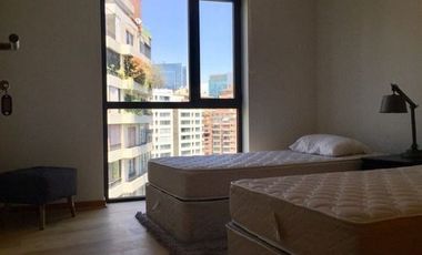 Departamento Amoblado En Arriendo De 2 Dorm. En Las Condes