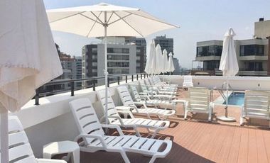 Departamento Amoblado En Arriendo De 2 Dorm. En Las Condes