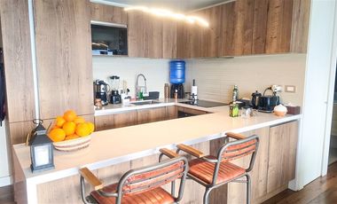 Top Amoblado + Wi-fi 2 Dorm. 2bñ Mall Parque Arauco Y Al