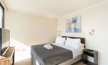 Departamento Amoblado En Arriendo De 2 Dorm. En Las Condes