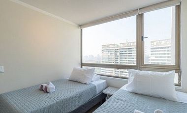 Departamento Amoblado En Arriendo De 2 Dorm. En Las Condes