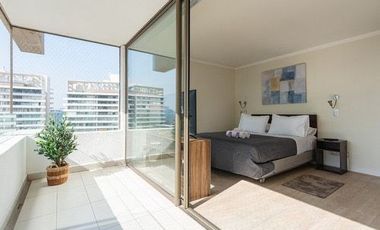 Departamento Amoblado En Arriendo De 2 Dorm. En Las Condes