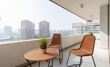 Departamento Amoblado En Arriendo De 2 Dorm. En Las Condes