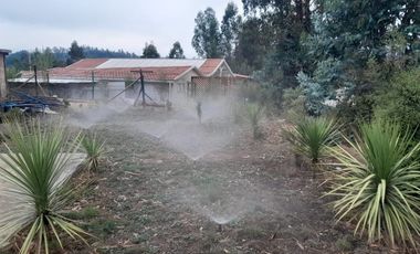 Parcela En Venta Con Casa Amoblada 3 Dorm 1 Baño En Hualqui