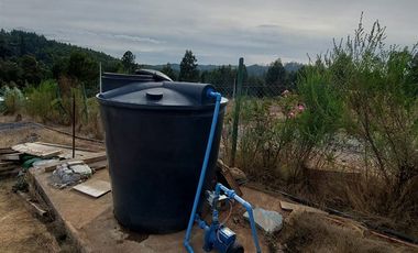 Parcela En Venta Con Casa Amoblada 3 Dorm 1 Baño En Hualqui