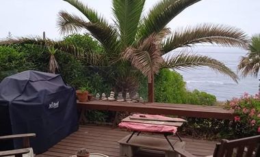 Se Vende Hermosa Casa 3 Dorm.con Vista Al Mar En Quintero