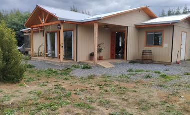 Parcela 5.600 Mt2 Con Casa Nueva En Yungay, Ñuble