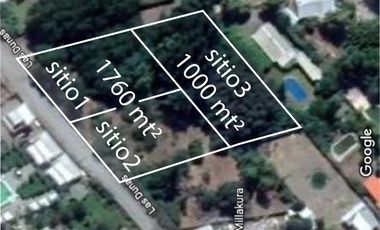 Parcela ( 3 Sitios Rol Propio Cada Uno)en Venta En Quillón