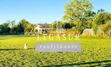 Propiedad Agrícola Con Casa Y Huerto En Producción