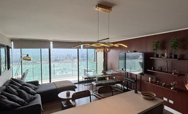 Departamento Amoblado En Arriendo De 2 Dorm. En Las Condes