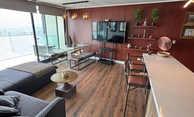 Departamento Amoblado En Arriendo De 2 Dorm. En Las Condes