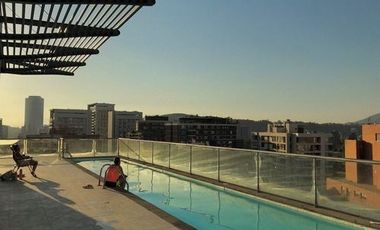 Departamento Amoblado En Arriendo De 1 Dorm. En Las Condes