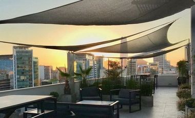 Departamento Amoblado En Arriendo De 1 Dorm. En Las Condes