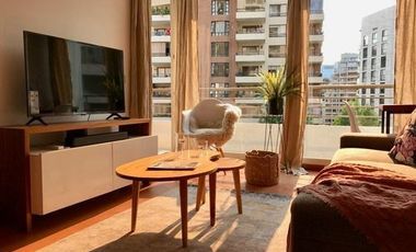 Departamento Amoblado En Arriendo De 1 Dorm. En Las Condes