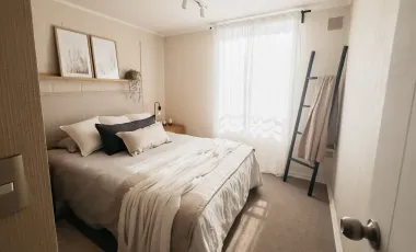 Departamento en arriendo c/ estacionamiento en Barrio Yungay