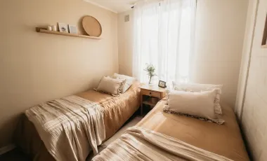 Departamento en arriendo c/ estacionamiento en Barrio Yungay