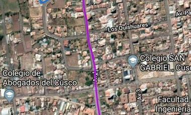 ¡Oportunidad de Inversión en Hotelería o P. Residencial! Venta de terreno Cusco